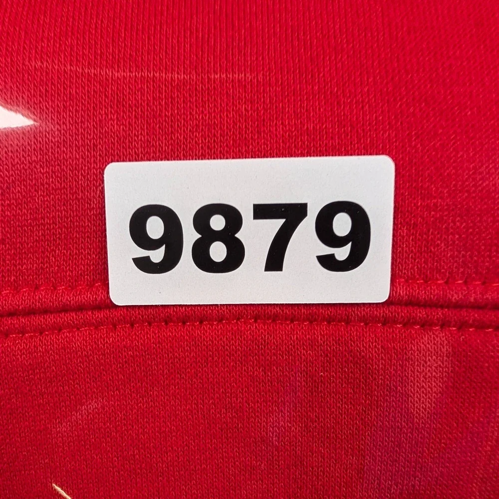 Ohio State Buckeyes Sweatshirt Womens‎ Medium Red Colorblock Nike Crewneck NCAA - Picture 8 of 8